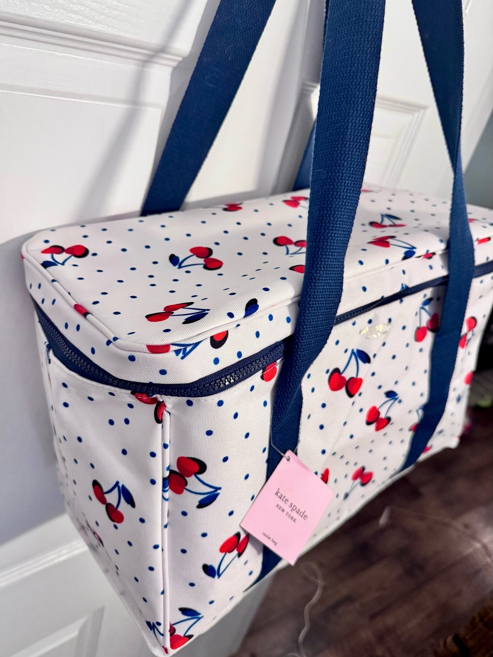 Kate Spade Vintage Cherry Dot Cooler Bag